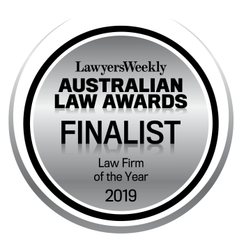Law Firm of the Year: Finalist - 2019 LW Australian Law Awards