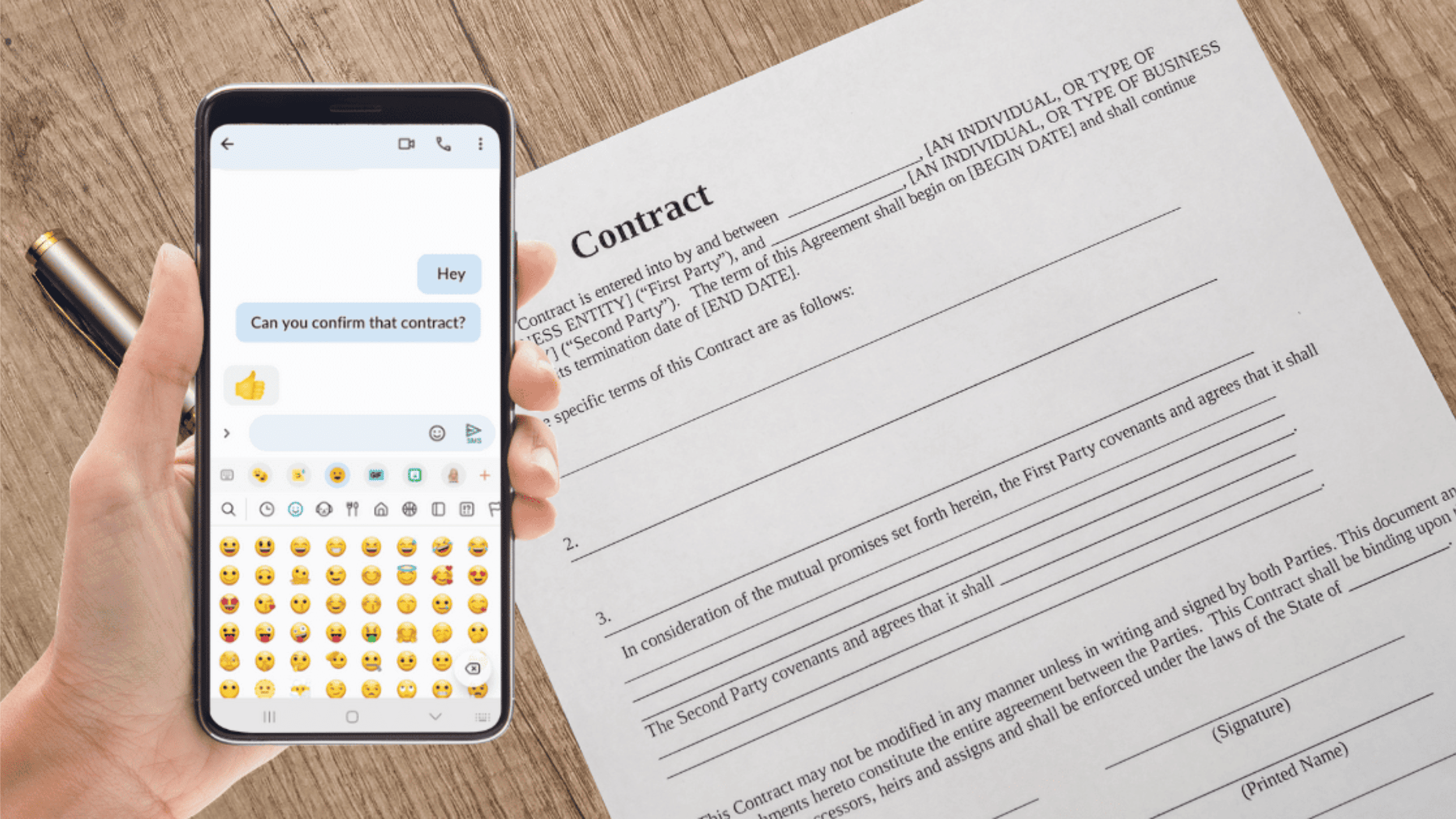 31. EMOJIS – A NEW ERA OF CONTRACTING 31. EMOJIS – A NEW ERA OF CONTRACTING