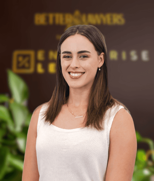 Confident female lawyer at Toowoomba law firm specialising in property, business, civil disputes, construction law.
