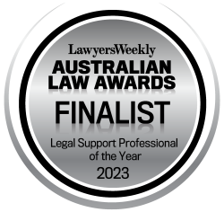 Award finalist in Australian Law Awards for property, business, and civil dispute legal services.